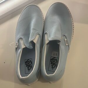Vans Sky Blue Slip-On Shoes
